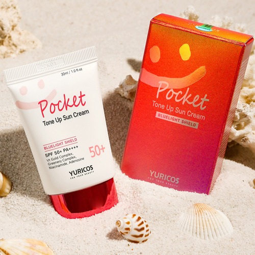 YURICO5 Pocket Tone-Up Sunscreen, Comprehensive Overview of UV-Blue Light-Triple Functionality