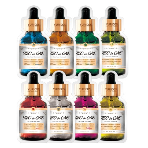 Is YURICO5 2-in-1 Cica Mask 8 Types a Customized Guide for Your Skin Concerns?