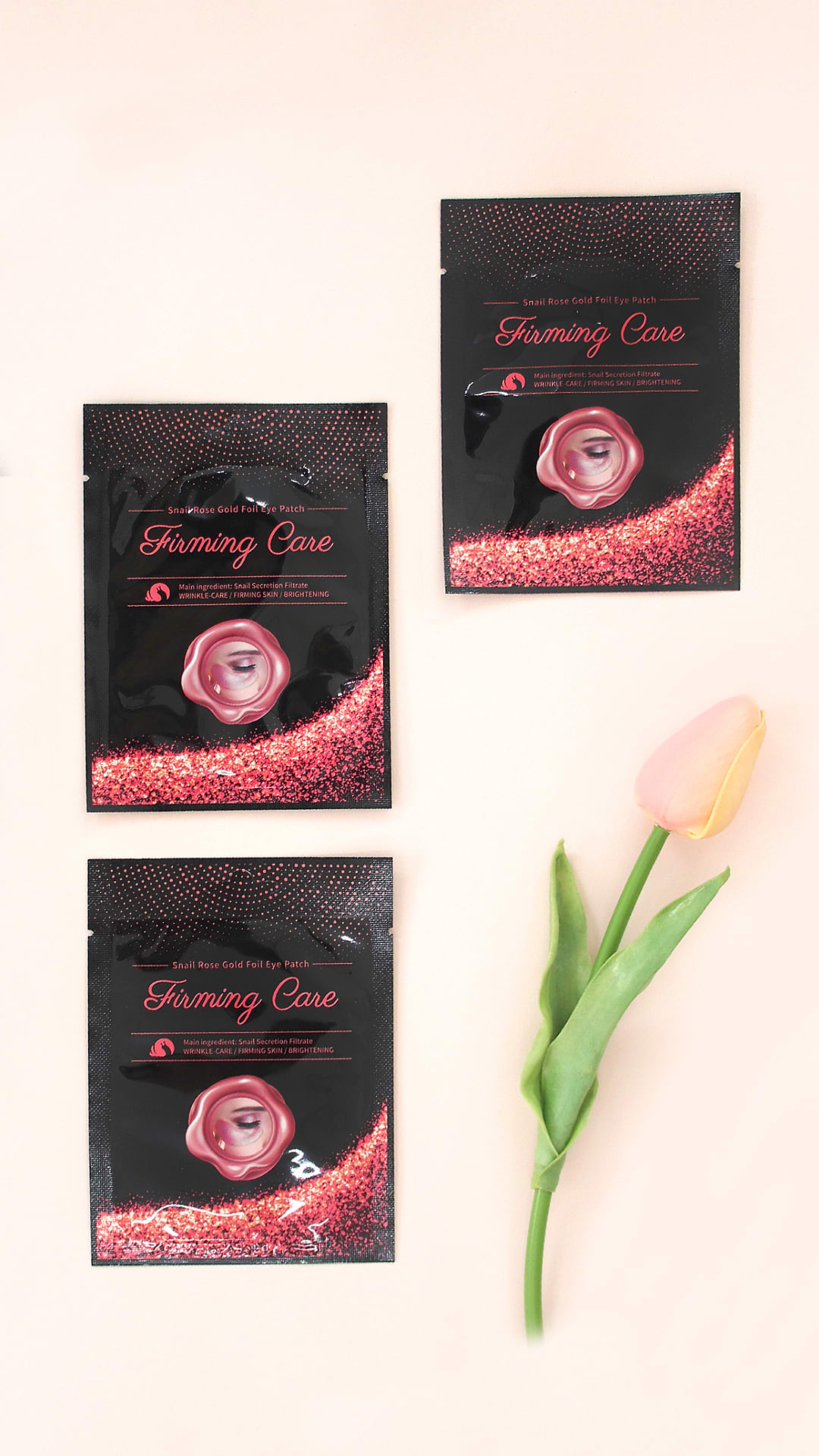 YURICO5 Gold Foil Eye Patch, Deep Nourishment for the Eye Area with Triple Sheet Adhesion