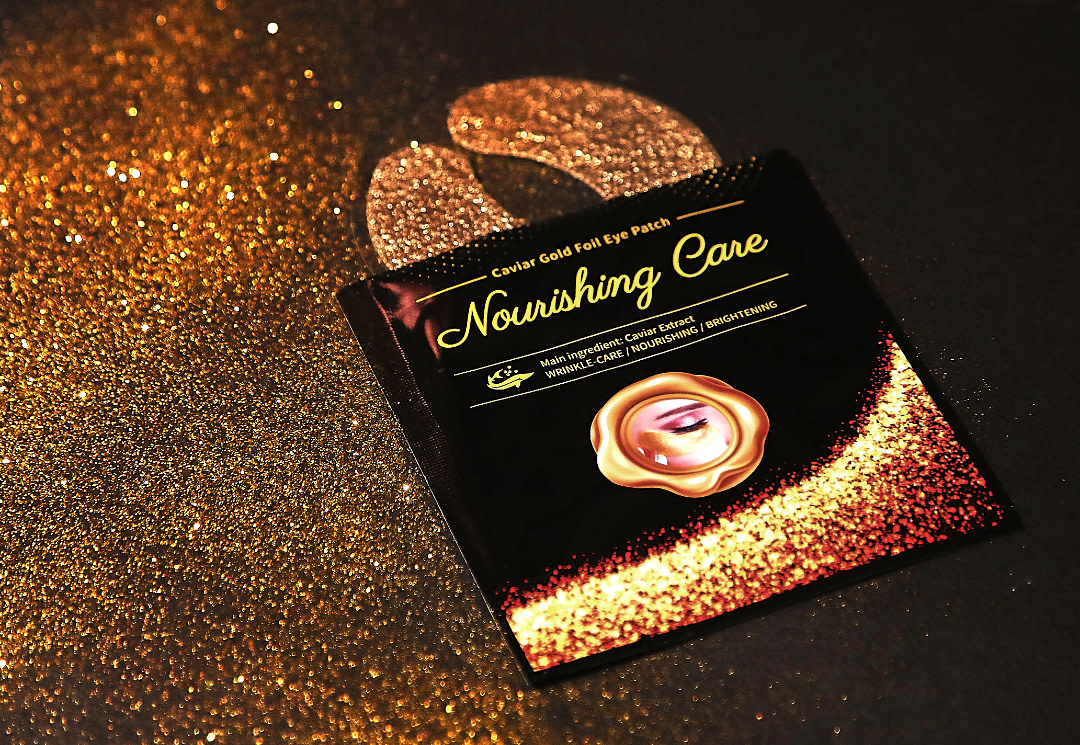 YURICO5 Gold Foil Eye Patch, Adheres Closely to Delicate Eyes! Get Firmness and Vitality Simultaneously