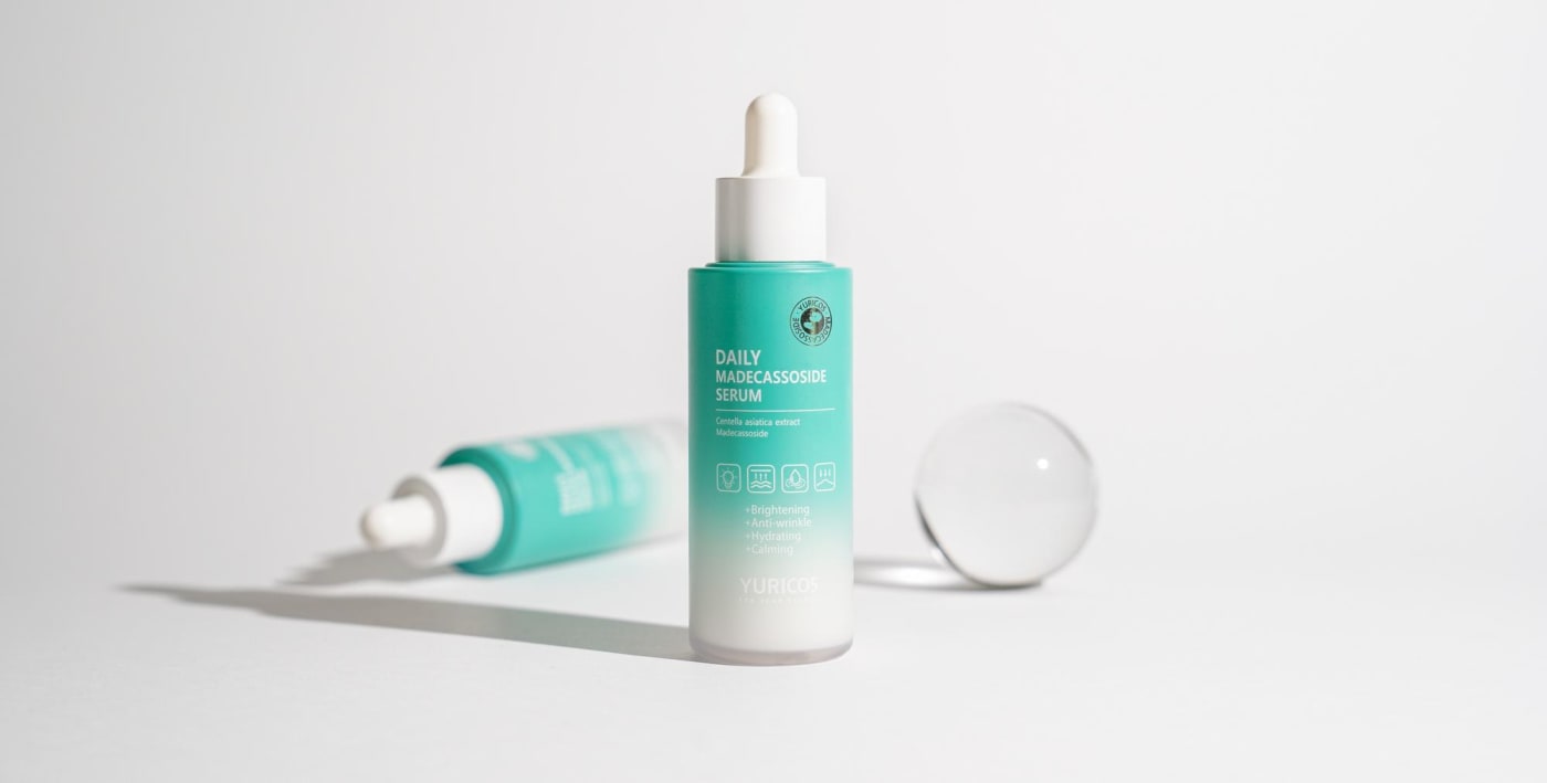 YURICO5 Daily Madeca Serum-Cream: Centella Calming, Deep Hydration for a Strong Skin Barrier