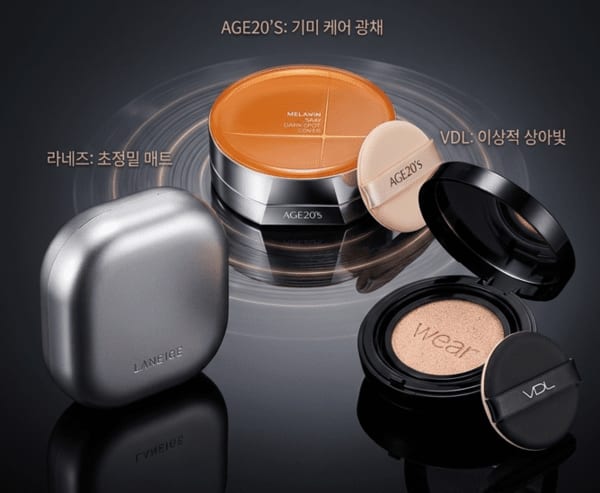 The Big Three of K-Beauty Cushion Showdown: Evolving with Staying Power, Skincare, and Precision