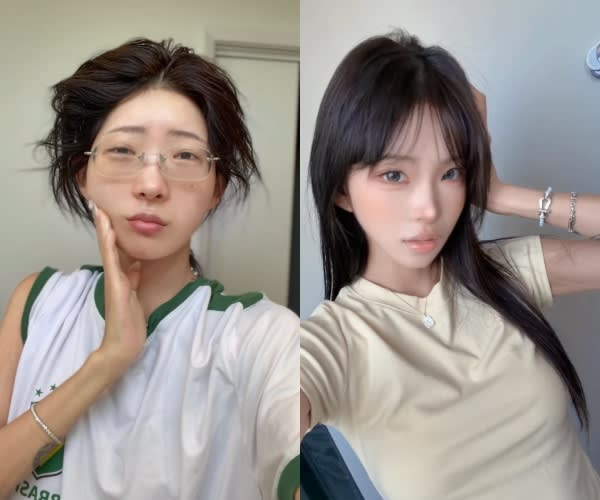 Choi Jun-hee Reveals Dramatic Makeup Before and After Transformation and Confident Self-Expression