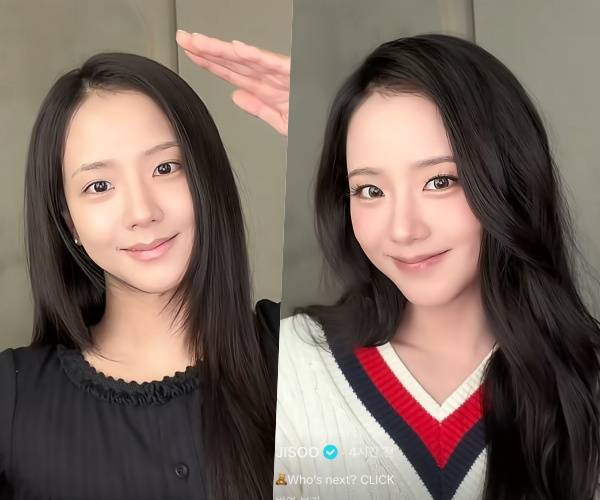 BLACKPINK Jisoo Draws Attention for Her Unchanged Visuals in a Makeup Before and After Video