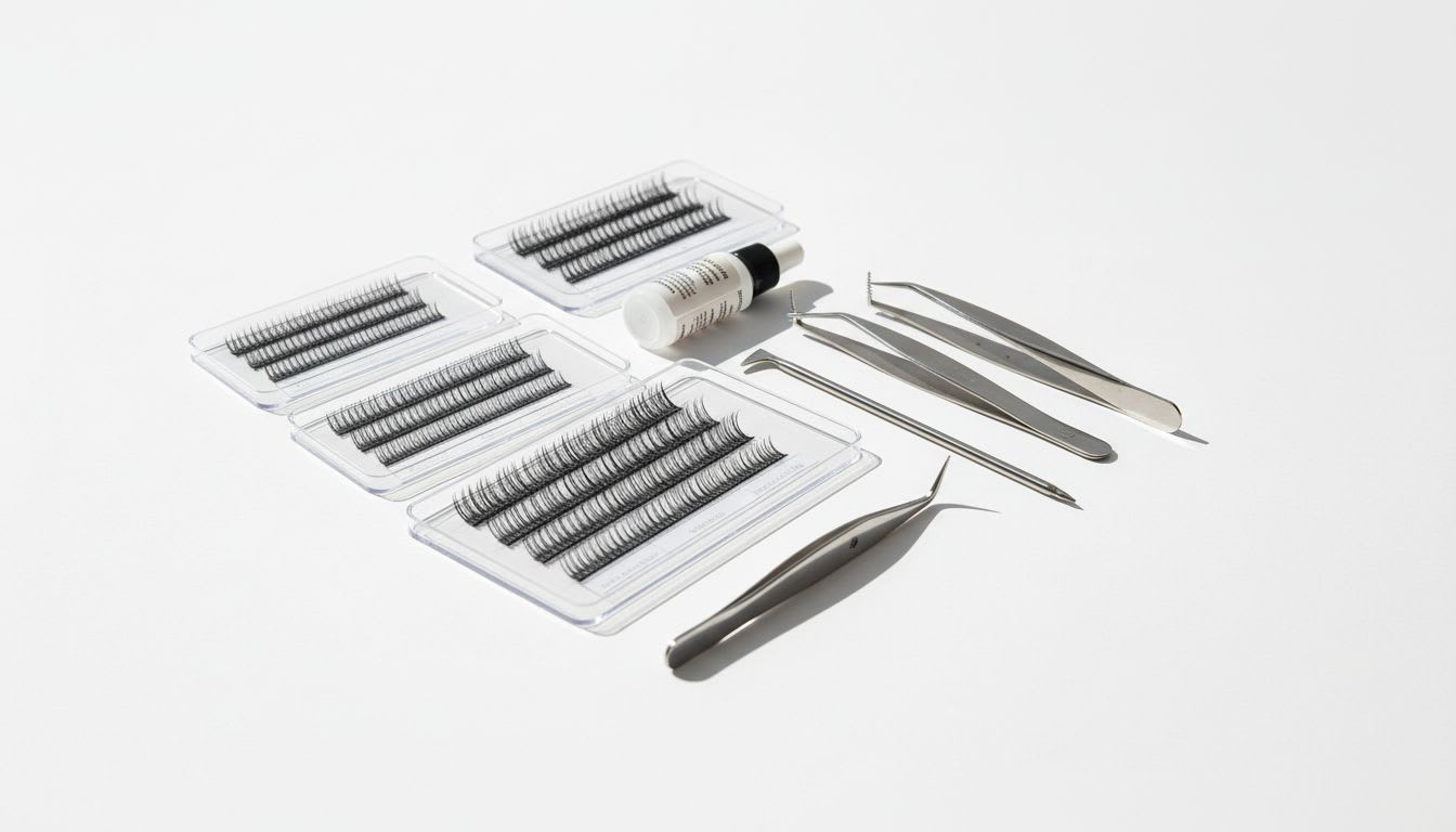 3-Minute Point Lash Makeup, How to Use Olio No Glue Mix Pack Plus